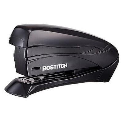 Bostitch - Inspire Reduced-Effort Desktop Stapler, 15-Sheet Capacity - Black Bostitch - Inspire Reduced-Effort Desktop Stapler, 15-Sheet Capacity - Black