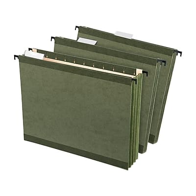 Pendaflex - SureHook Premium Reinforced Hanging File Folder, 5-Tab, Letter, 4/Pack - Green Pendaflex - SureHook Premium Reinforced Hanging File Folder, 5-Tab, Letter, 4/Pack - Green