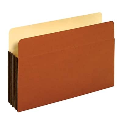 Pendaflex - Reinforced File Pocket, 3 1/2" Expansion, Legal Size, 10/Box - Brown Pendaflex - Reinforced File Pocket, 3 1/2" Expansion, Legal Size, 10/Box - Brown