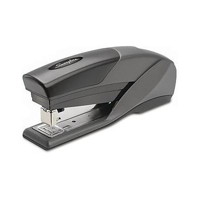 Swingline - Optima 25 Reduced-Effort Desktop Stapler, 25-Sheet Capacity - Black Swingline - Optima 25 Reduced-Effort Desktop Stapler, 25-Sheet Capacity - Black