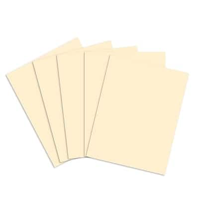 Staples - 67 lb. Cover Stock Paper, 8.5" x 11", 250 Sheets/Pack - Ivory Staples - 67 lb. Cover Stock Paper, 8.5" x 11", 250 Sheets/Pack - Ivory