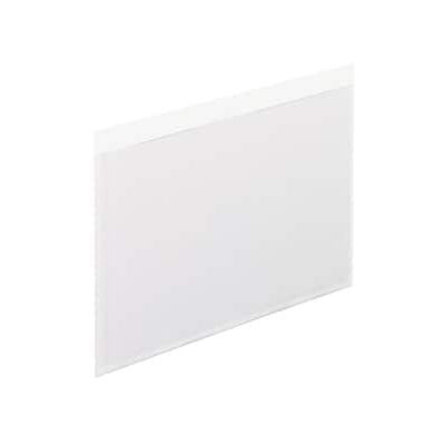 Pendaflex - File Pocket, Clear Envelopes 100/Each - Clear with White Back Pendaflex - File Pocket, Clear Envelopes 100/Each - Clear with White Back