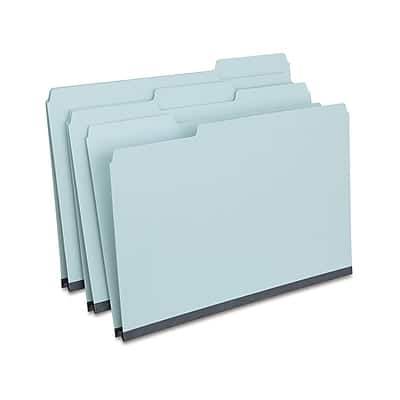 Staples - 60% Recycled Heavyweight File Folders, 1/3-Cut Tab, Legal Size, 25/Box - Light Blue Staples - 60% Recycled Heavyweight File Folders, 1/3-Cut Tab, Legal Size, 25/Box - Light Blue