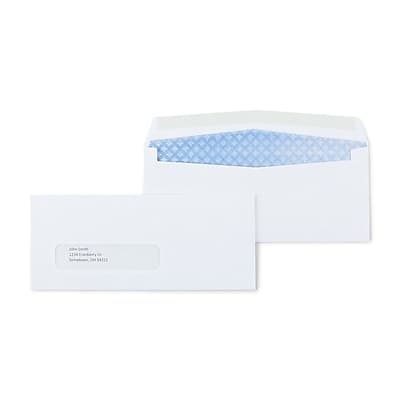Staples - Security Tinted #8 5/8 Business Envelopes, 3 5/8" x 8 5/8", 500/Box - White Staples - Security Tinted #8 5/8 Business Envelopes, 3 5/8" x 8 5/8", 500/Box - White