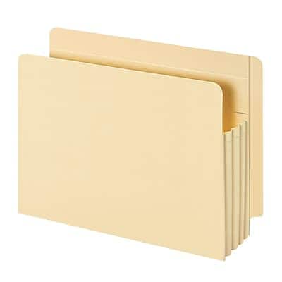 Pendaflex - Recycled Reinforced File Pocket, 3 1/2" Expansion, Letter Size - Manila Pendaflex - Recycled Reinforced File Pocket, 3 1/2" Expansion, Letter Size - Manila