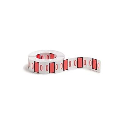 Smead - BCCRN Color Coded Numeric Labels, 0, 500/Roll - Pink Smead - BCCRN Color Coded Numeric Labels, 0, 500/Roll - Pink