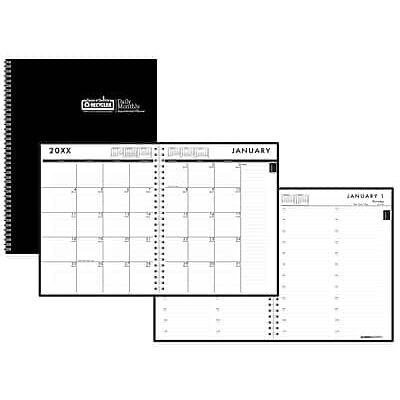 House of Doolittle - 2026 7" x 10" Calendar Year Weekly & Monthly Planner, Faux Leather Cover - Black House of Doolittle - 2026 7" x 10" Calendar Year Weekly & Monthly Planner, Faux Leather Cover - Black