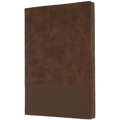 Unique Bargains - Hardcover Leather Lined Journal, 100 Pages 8.3x5.7" A5 Lined Diary Notebook for Office Home Writing - Brown Unique Bargains - Hardcover Leather Lined Journal, 100 Pages 8.3x5.7" A5 Lined Diary Notebook for Office Home Writing - Brown