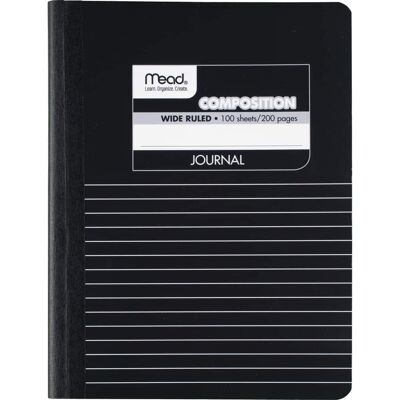 Mead - Square Deal Black Marble Journal Mead - Square Deal Black Marble Journal