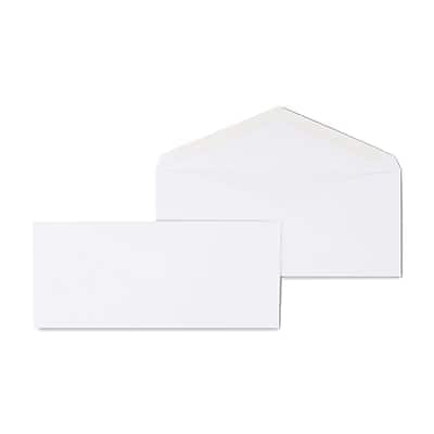Staples - Gummed #9 Business Envelopes, 3 7/8" x 8 7/8", 500/Box - White Staples - Gummed #9 Business Envelopes, 3 7/8" x 8 7/8", 500/Box - White