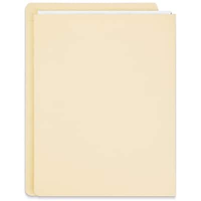 Staples - End Tab File Folder, Straight Cut, Letter Size, Reinforced Tab, 50/Box - Manila Staples - End Tab File Folder, Straight Cut, Letter Size, Reinforced Tab, 50/Box - Manila