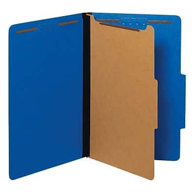 Pendaflex - Classification Folder, 1-Dividers, 1 3/4" Expansion, Legal Size, 10/Box - Dark Blue Pendaflex - Classification Folder, 1-Dividers, 1 3/4" Expansion, Legal Size, 10/Box - Dark Blue