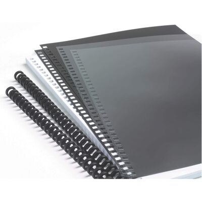 GBC - ProClick DIY Presentation Kit, 5/16-Inch Spines, 50 Pre-Punched Sheets, 4 Covers, Creates 2 Bound Documents - Black GBC - ProClick DIY Presentation Kit, 5/16-Inch Spines, 50 Pre-Punched Sheets, 4 Covers, Creates 2 Bound Documents - Black