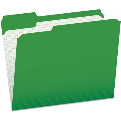 Tops Business Forms - Double-Ply Reinforced Top Tab Colored File Folders, : Assorted, Letter, 0.75" Expansion, Bright Green, 100/Box Tops Business Forms - Double-Ply Reinforced Top Tab Colored File Folders, : Assorted, Letter, 0.75" Expansion, Bright Green, 100/Box