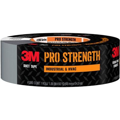 3M - Scotch 1.88 in. W X 60 yd L Gray Duct Tape 3M - Scotch 1.88 in. W X 60 yd L Gray Duct Tape