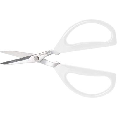 Escali - Joyce Chen Original Unlimited Kitchen Scissors with Handles - White Escali - Joyce Chen Original Unlimited Kitchen Scissors with Handles - White