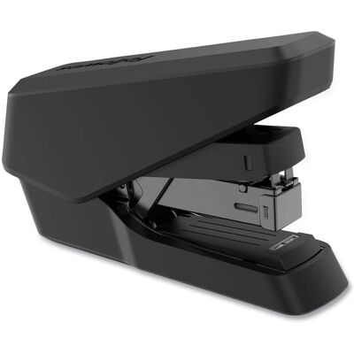 Fellowes - LX860 EasyPress Half Strip Stapler with Antimicrobial Protection, 40-Sheet Capacity, Black Fellowes - LX860 EasyPress Half Strip Stapler with Antimicrobial Protection, 40-Sheet Capacity, Black