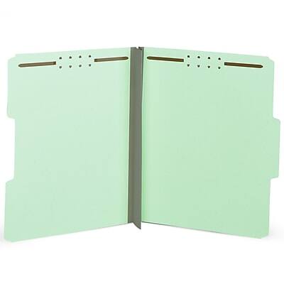 Staples - 60% Recycled Classification Folders, 3" Expansion, Letter Size, 25/Box - Light Green Staples - 60% Recycled Classification Folders, 3" Expansion, Letter Size, 25/Box - Light Green