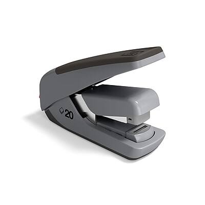 TRU RED - One-Touch CX4 Reduced Effort Desktop Stapler, 20-Sheet Capacity - Black/Gray TRU RED - One-Touch CX4 Reduced Effort Desktop Stapler, 20-Sheet Capacity - Black/Gray