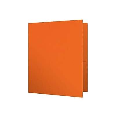 Oxford - Twin Portfolio Folders, 25/Box - Orange Oxford - Twin Portfolio Folders, 25/Box - Orange