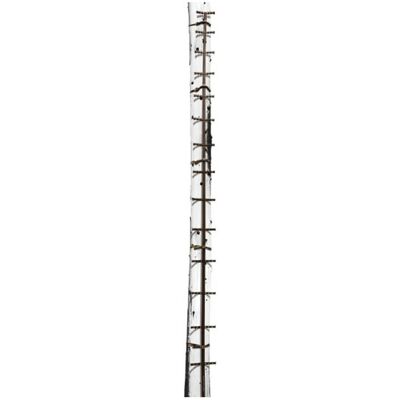 Hawk - Traction 20 Feet Stacking Mud Stick with Dual Sided Non Slip Steps - Black Hawk - Traction 20 Feet Stacking Mud Stick with Dual Sided Non Slip Steps - Black
