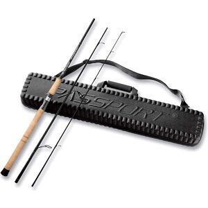 Flying Fisherman - 7' Passport Spinning Rod with Travel Case - Medium (10-17 lbs) - Black Flying Fisherman - 7' Passport Spinning Rod with Travel Case - Medium (10-17 lbs) - Black