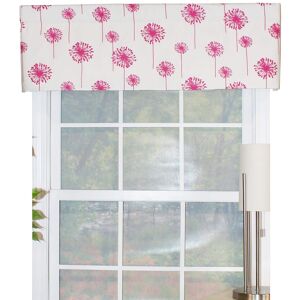 RLF Home - Lily PaoTailored 100% Cotton with Fully Lined 3" Rod Pocket Valnance for Windows 50" x 14" - Salmon RLF Home - Lily PaoTailored 100% Cotton with Fully Lined 3" Rod Pocket Valnance for Windows 50" x 14" - Salmon