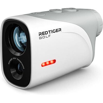 REDTIGER - Mini Golf Range Finder, 1200 Yards, IP65 Waterproof, GolfVueS3-W, Flag Pole Lock - White REDTIGER - Mini Golf Range Finder, 1200 Yards, IP65 Waterproof, GolfVueS3-W, Flag Pole Lock - White