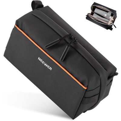 Neewer - Splashproof Tech Pouch, Multi-Compartment Travel Organizer, w/ Strap, PB024 Neewer - Splashproof Tech Pouch, Multi-Compartment Travel Organizer, w/ Strap, PB024