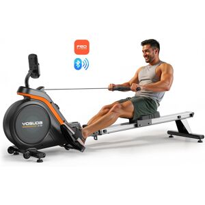 FED Fitness - Magnetic Rowing Machine for Home Use,Foldable Rower with App Supported Pro Max Model - Black FED Fitness - Magnetic Rowing Machine for Home Use,Foldable Rower with App Supported Pro Max Model - Black