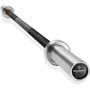 Philosophy Gym - Olympic Barbell - Weightlifting and Powerlifting 2-in Bar - Chrome Philosophy Gym - Olympic Barbell - Weightlifting and Powerlifting 2-in Bar - Chrome