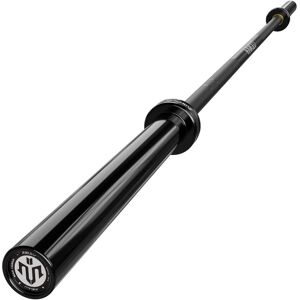 Mikolo - 7ft Olympic Barbell, Barbell for Weightlifting and Powerlifting 45lb, Olympic Bar for 1500lbs Capacity - Black Mikolo - 7ft Olympic Barbell, Barbell for Weightlifting and Powerlifting 45lb, Olympic Bar for 1500lbs Capacity - Black