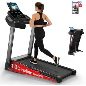 HARISON - Folding Treadmill for Home, Foldable Treadmill with Incline, Running Machine with 300 lbs (HR-T211) - Black HARISON - Folding Treadmill for Home, Foldable Treadmill with Incline, Running Machine with 300 lbs (HR-T211) - Black