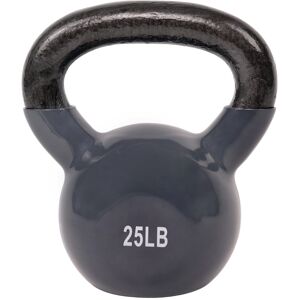 Sunny Health & Fitness - Vinyl Coated Kettlebell 25lbs - Black Sunny Health & Fitness - Vinyl Coated Kettlebell 25lbs - Black