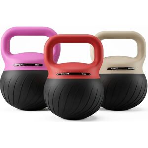 Pyle - Squatz Soft Drop Kettlebell Set for Home Gym Strength Training - Cushioned Base Kettlebell Set with Wide Grip Handle - Assorted Pyle - Squatz Soft Drop Kettlebell Set for Home Gym Strength Training - Cushioned Base Kettlebell Set with Wide Grip Handle - Assorted