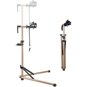 VEVOR - Bike Repair Stand, 88 lb Heavy-duty Bicycle Work Stand with 41.3-59.8 in Adjustable Height & Magnetic Tool Tray - Champagne Gold VEVOR - Bike Repair Stand, 88 lb Heavy-duty Bicycle Work Stand with 41.3-59.8 in Adjustable Height & Magnetic Tool Tray - Champagne Gold