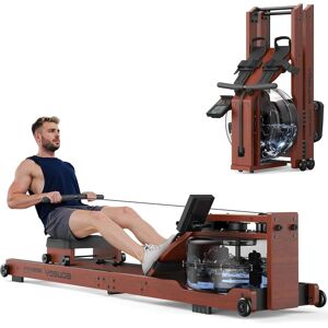 FED Fitness - Water Rowing Machines for Home Use- Foldable Rower Machine 400LBS Weight Capacity - Wood FED Fitness - Water Rowing Machines for Home Use- Foldable Rower Machine 400LBS Weight Capacity - Wood