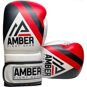 Amber Sporting Goods - Fury Boxing Gloves - Kickboxing, Muay Thai Training Gloves 12oz - Red/Black Amber Sporting Goods - Fury Boxing Gloves - Kickboxing, Muay Thai Training Gloves 12oz - Red/Black
