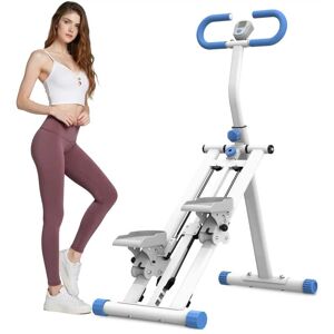 HTUTWOO - Stair Stepper Vertical Climber - Adjustable Resistance Full-Body Workout Machine,Fitness Equipment,Adjustable Handlebar - Black HTUTWOO - Stair Stepper Vertical Climber - Adjustable Resistance Full-Body Workout Machine,Fitness Equipment,Adjustable Handlebar - Black