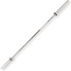 Sunny Health & Fitness - 72” (6 ft) Olympic Barbell Bar - Silver Sunny Health & Fitness - 72” (6 ft) Olympic Barbell Bar - Silver