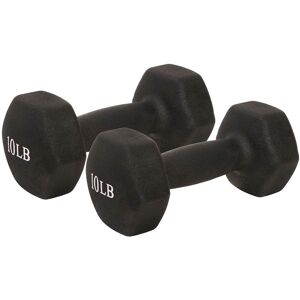 Sunny Health & Fitness - Neoprene Dumbbell Set (Pair) - 10 LB - Black Sunny Health & Fitness - Neoprene Dumbbell Set (Pair) - 10 LB - Black