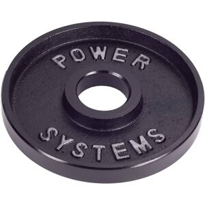 Power Systems - Pro Olympic Plate (35 lb), Cast Iron Weight Plates Fits 2" Bar Sleeve - Black Power Systems - Pro Olympic Plate (35 lb), Cast Iron Weight Plates Fits 2" Bar Sleeve - Black