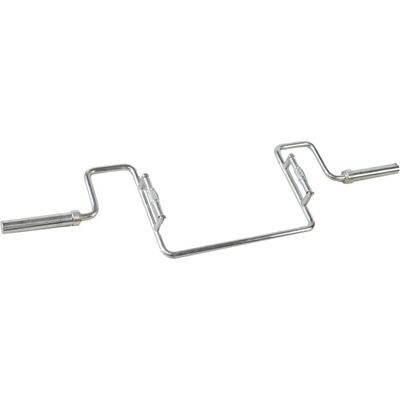 Power Systems - 68'' Super Deadlift Bar with Two Handles Design - Olympic Bar with 10'' Sleeve - Silver Power Systems - 68'' Super Deadlift Bar with Two Handles Design - Olympic Bar with 10'' Sleeve - Silver