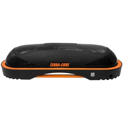 Power Systems - Terra Core Aerobic Stepper & Core Balance Trainer – Exercise Step Platform for Strength - Orange/Black Power Systems - Terra Core Aerobic Stepper & Core Balance Trainer – Exercise Step Platform for Strength - Orange/Black