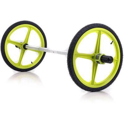 AXLE - Lightweight Olympic Barbell with Weighted Plates, (Straps Not Included) - Silver AXLE - Lightweight Olympic Barbell with Weighted Plates, (Straps Not Included) - Silver