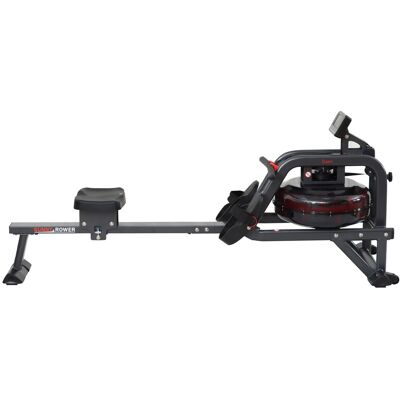 Sunny Health & Fitness - Premium Smart Obsidian Surge 500 M Water Rowing Machine - Black Sunny Health & Fitness - Premium Smart Obsidian Surge 500 M Water Rowing Machine - Black