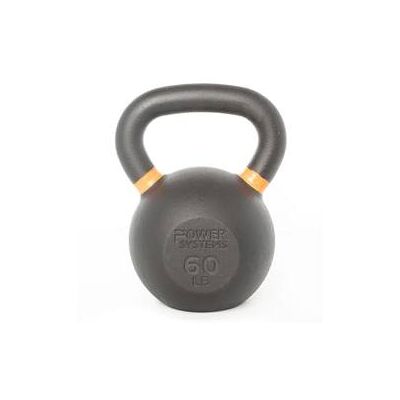 Power Systems - Cast Iron Kettlebell (60 lb), Strength Training Kettlebells for Home Gym Workouts - Black Power Systems - Cast Iron Kettlebell (60 lb), Strength Training Kettlebells for Home Gym Workouts - Black