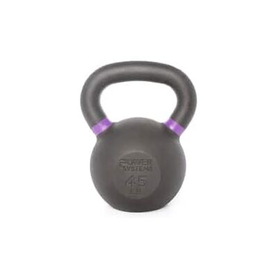 Power Systems - Cast Iron Kettlebell - 45 lb - Strength Training Kettlebells for Home Gym Workouts - Black Power Systems - Cast Iron Kettlebell - 45 lb - Strength Training Kettlebells for Home Gym Workouts - Black