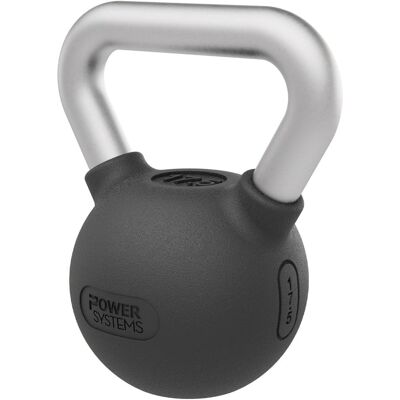Power Systems - Elite Rubber Kettlebell (17.5 lb), Premium Rubber Coated Kettlebell for Strength Training - Black Power Systems - Elite Rubber Kettlebell (17.5 lb), Premium Rubber Coated Kettlebell for Strength Training - Black