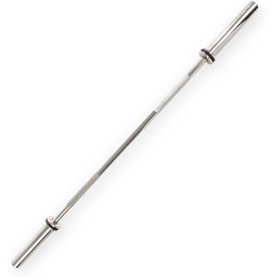 Sunny Health & Fitness - 60” (5 ft) Olympic Barbell Bar - Silver Sunny Health & Fitness - 60” (5 ft) Olympic Barbell Bar - Silver